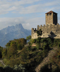 Castello di Zumelle a Tiago di Mel Castello Zumelle