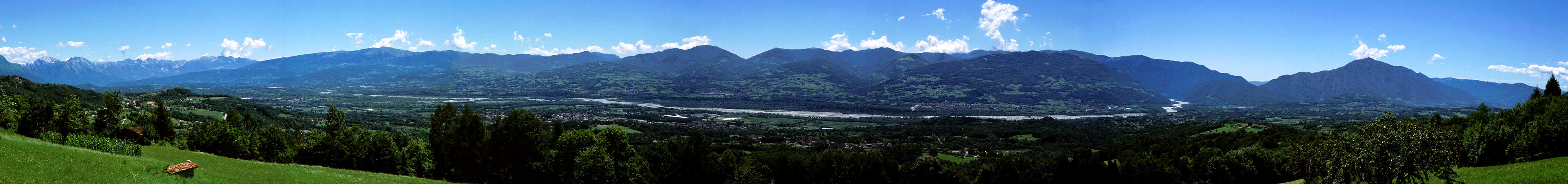 Val Belluna, fiume Piave, Belluno, Feltre