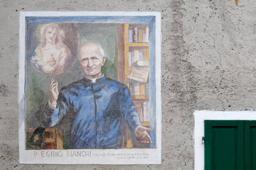 Murales di Cibiana - F.Verri - don Egidio