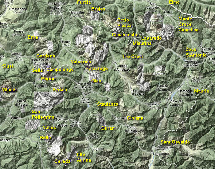 Gruppi Dolomiti