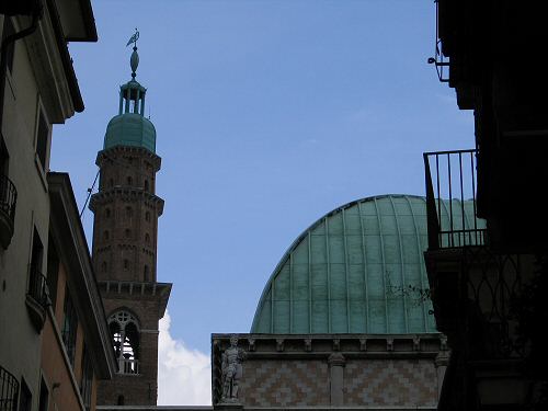 Vicenza, Basilica Palladiana e piazze