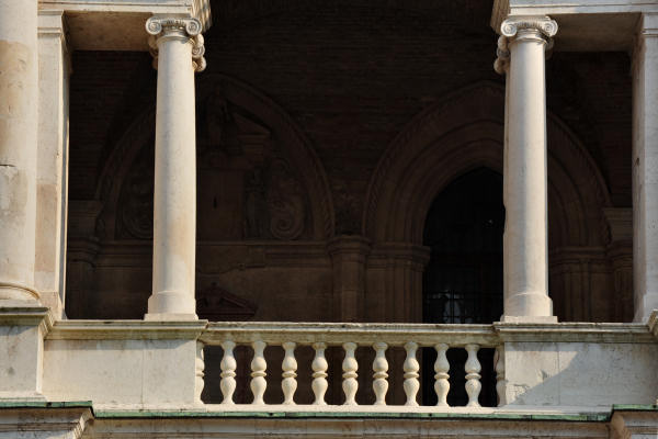 dettaglio della Basilica Palladiana di Vicenza