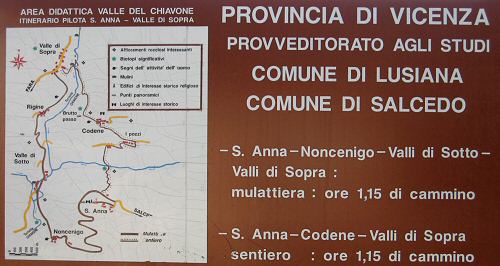 Lusiana - valle dei mulini