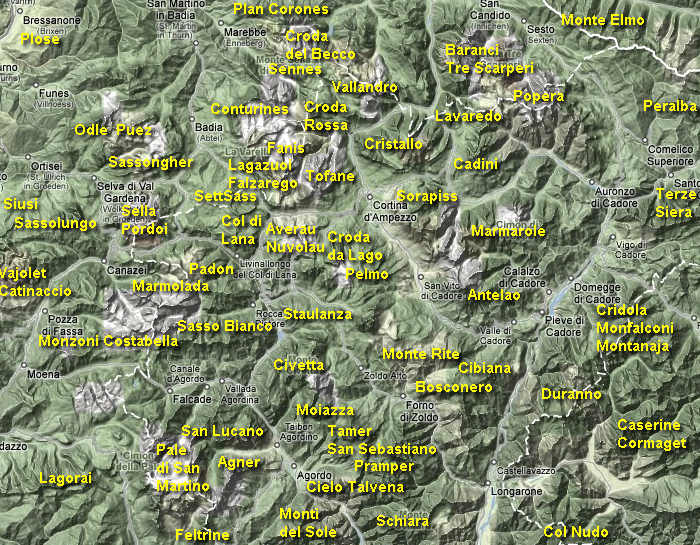Gruppi Dolomiti