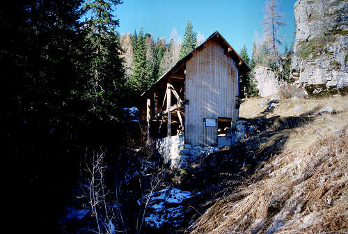 la segheria - Castello di Andraz