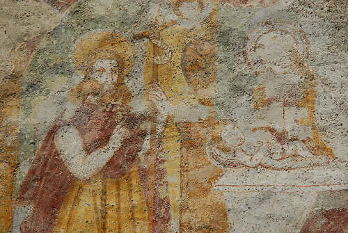 affreschi murali sacri a Canale d'Agordo