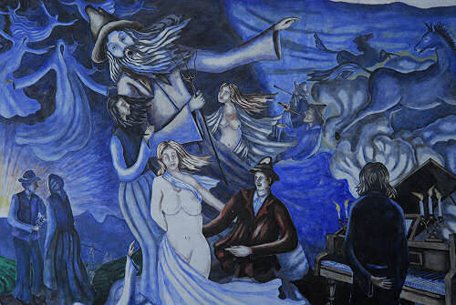 affreschi murali sacri a Canale d'Agordo