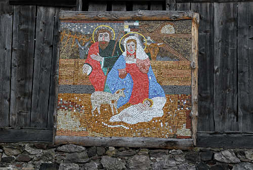 affreschi murali sacri a Canale d'Agordo