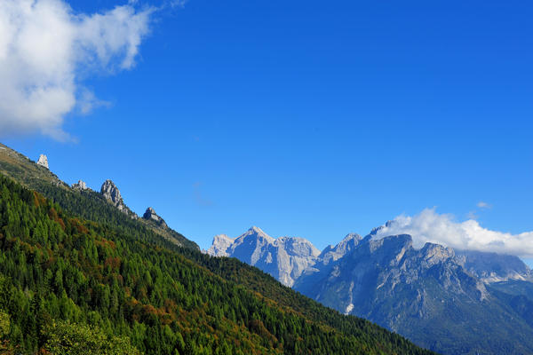 rifugio Scarpa, monte Agner, malga Col di Luna, Frassené Agordino