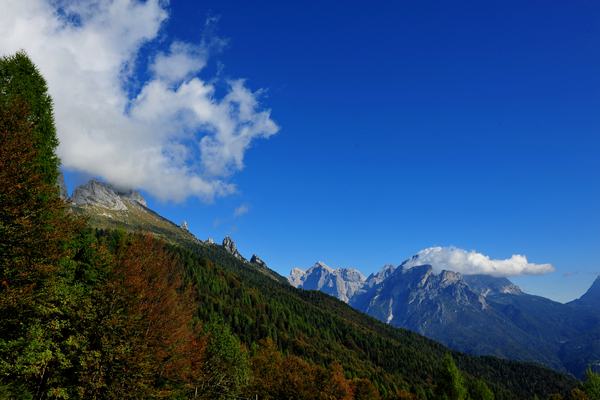 rifugio Scarpa, monte Agner, malga Col di Luna, Frassené Agordino