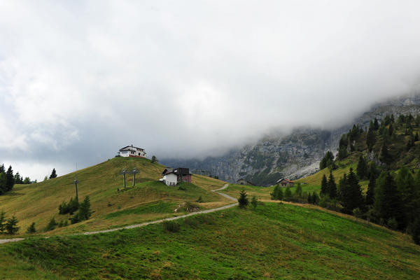 rifugio Scarpa, monte Agner, malga Col di Luna, Frassené Agordino