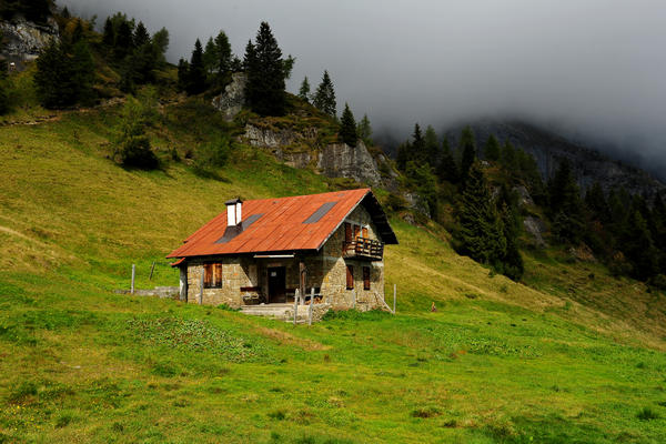 rifugio Scarpa, monte Agner, malga Col di Luna, Frassené Agordino