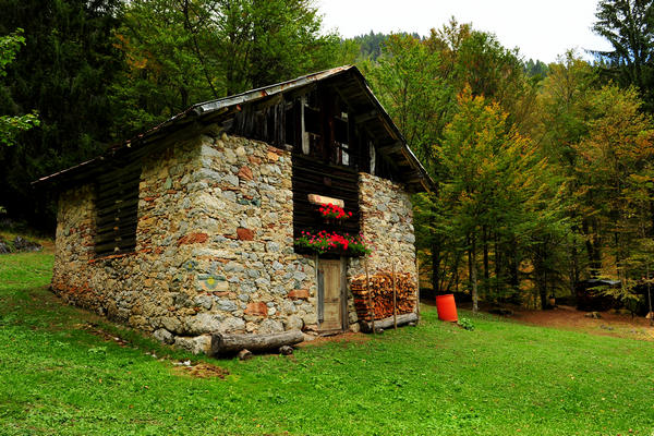 rifugio Scarpa, monte Agner, malga Col di Luna, Frassené Agordino