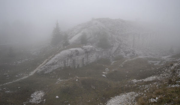 ex forte Dosso delle Somme a Serrada di Folgaria