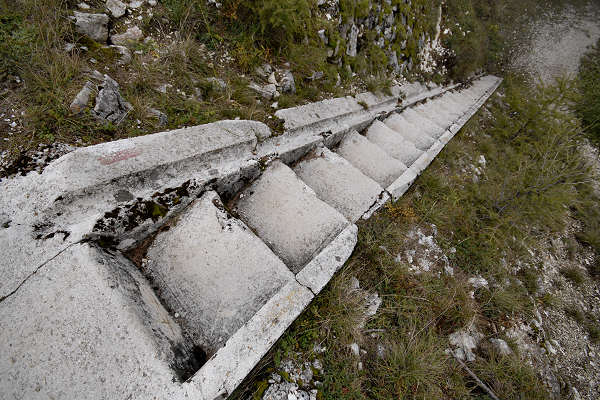 ex forte Dosso delle Somme a Serrada di Folgaria