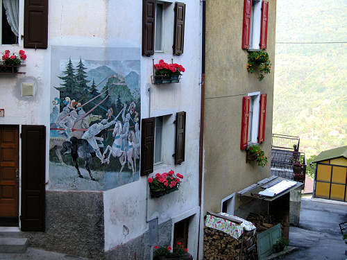 Guardia di Folgaria - il paese dipinto