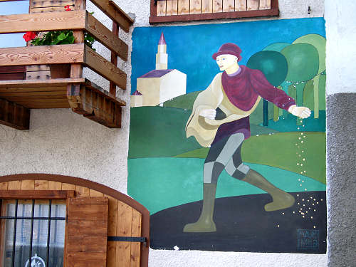 Guardia di Folgaria - il paese dipinto