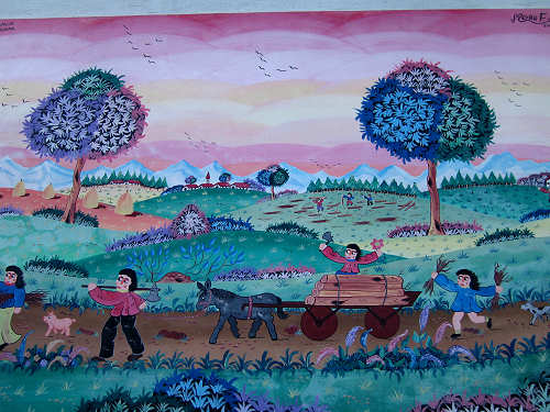 Guardia di Folgaria - il paese dipinto