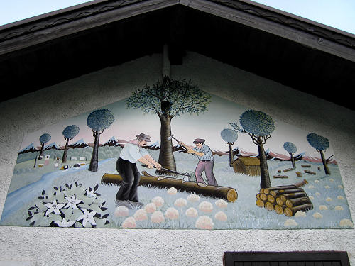 Guardia di Folgaria - il paese dipinto