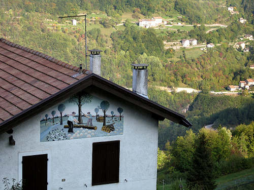 Guardia di Folgaria - il paese dipinto