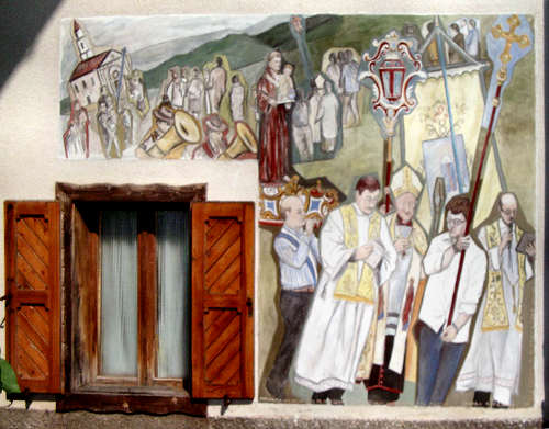 Guardia di Folgaria - il paese dipinto