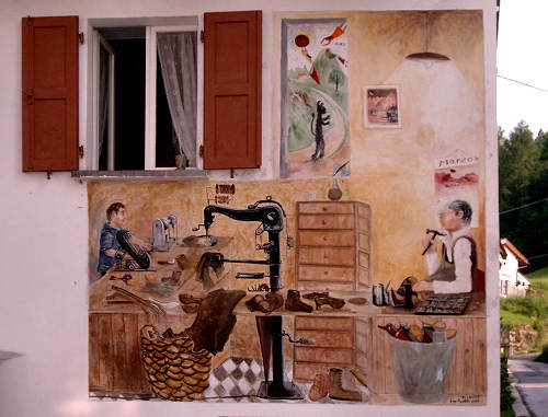 Guardia di Folgaria - il paese dipinto