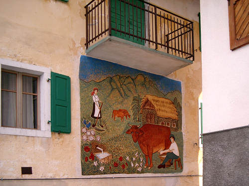 Guardia di Folgaria - il paese dipinto