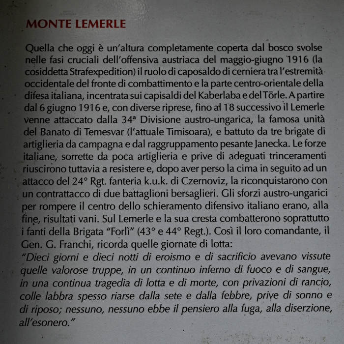 monte Lemerle, Grande Guerra e Spedizione di Primavera