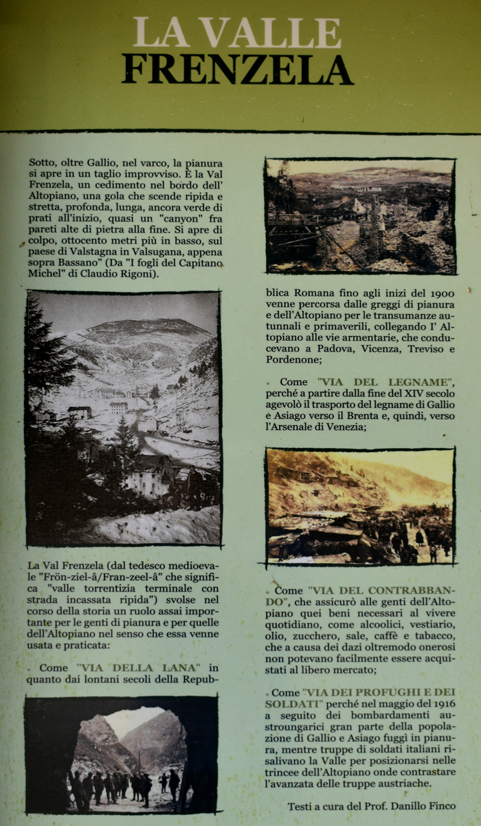 Santuario Madonna del Buso in val Frenzela, Gallio Stoccareddo