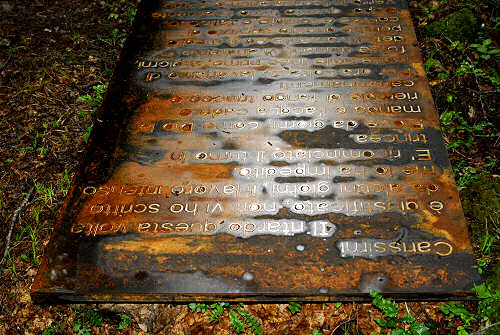 Sentiero del Silenzio, Porta della Memoria, Campomuletto di Gallio