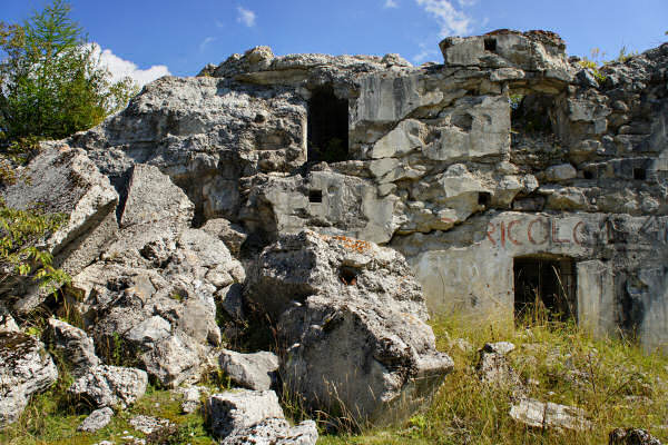 Vezzena Luserna, fortezze bike tour, 100 km dei forti