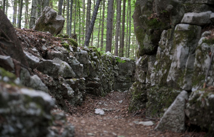sentiero storico-naturalistico al monte Corno di Lusiana