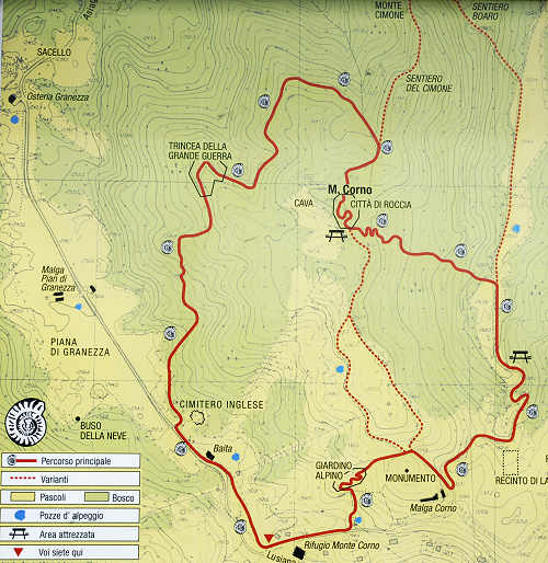 Monte Corno - Lusiana