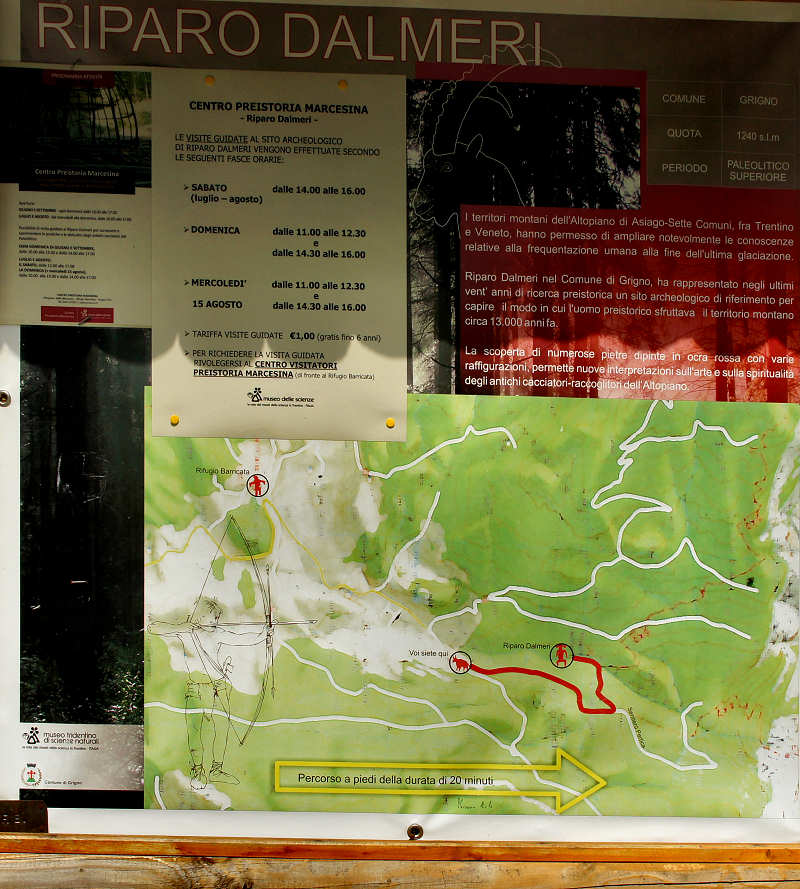 Barricata Marcesina - riparo Dalmeri