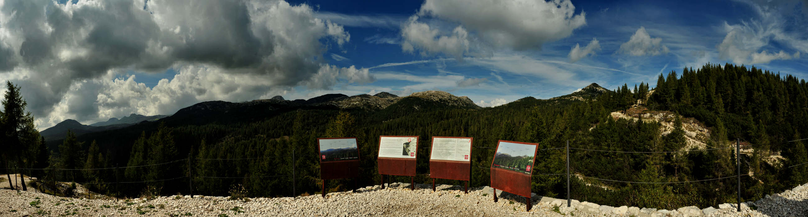 monte Lozze verso Ortigara, Altopiano Asiago Sette Comuni