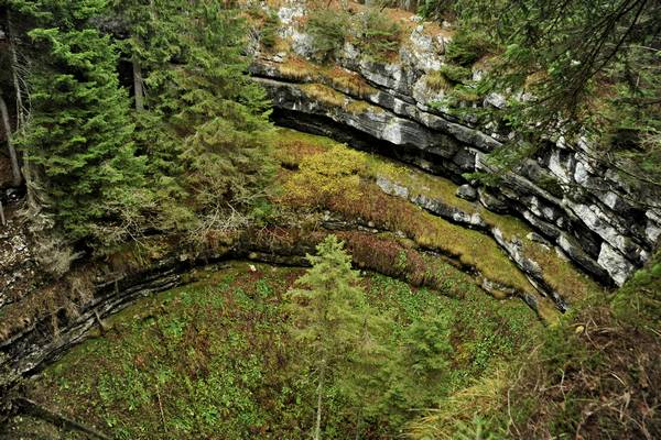 Voragine Stonhaus a Roana monte Erio