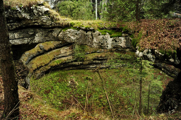 Voragine Stonhaus a Roana monte Erio