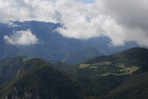 salita al monte Spitz di Tonezza del Cimone