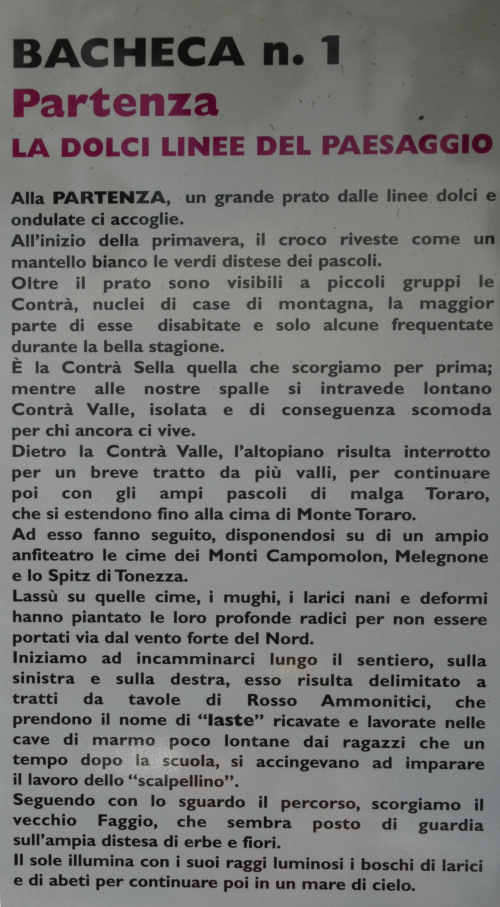 Excalibur, Valle dei Ciliegi, Tonezza del Cimone