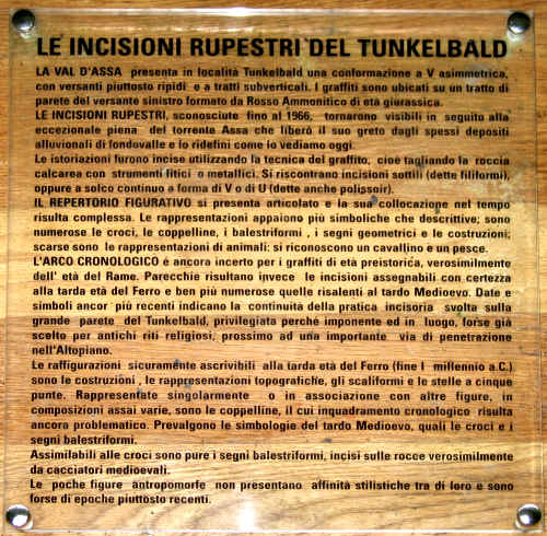 Graffiti della Val d'Assa - Roana - Altopiano di Asiago