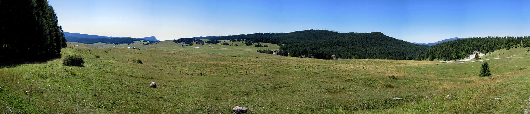 piana del Vezzena - fotografia panoramica
