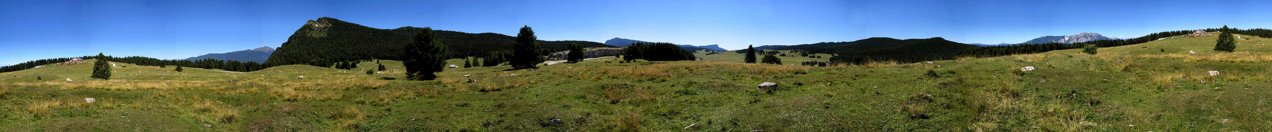 piana del Vezzena - fotografia panoramica