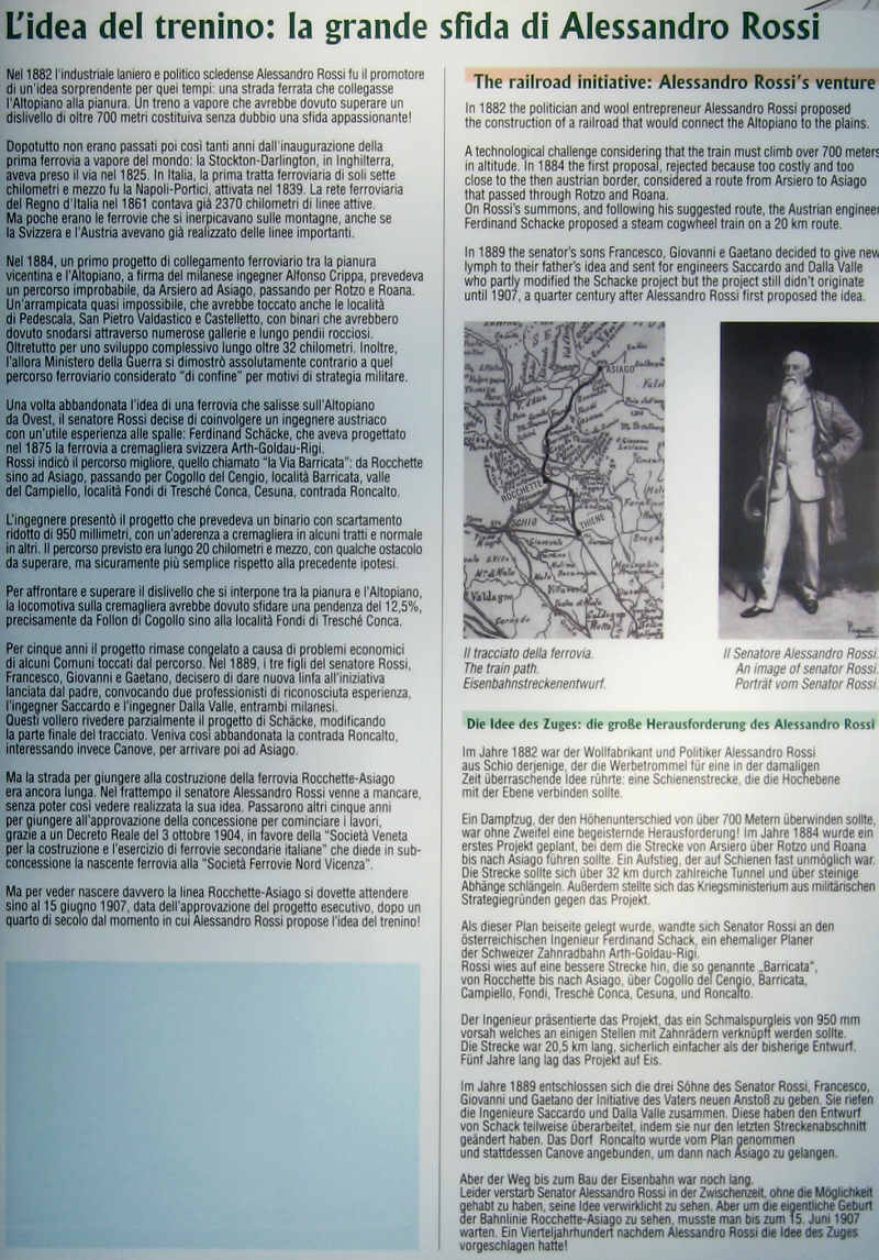 pista ciclabile del trenino