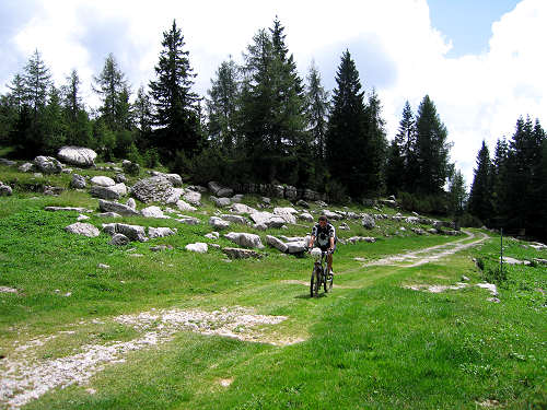 tra la val Galmarara, bivio Munumenti Campo Gallina, bocchetta Portule