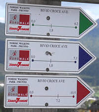 percorsi nordic walking al Prunno di Asiago