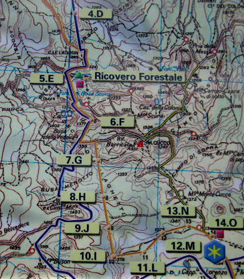 Sentiero dei Cippi - Enego Marcesina - Altopiano di Asiago