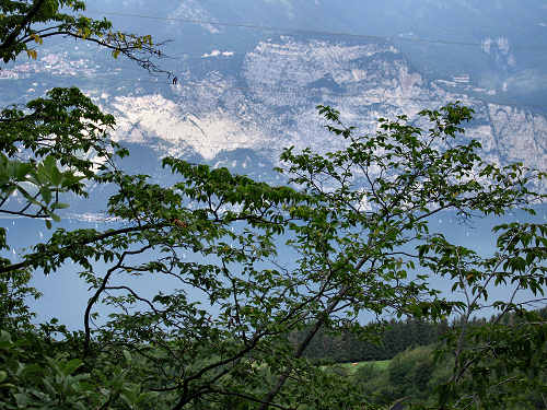 Brenzone, lago di Garda dal monte Baldo