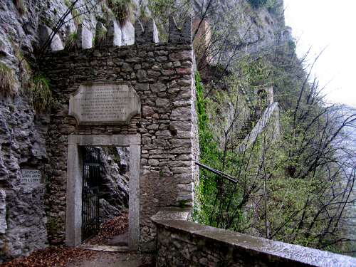 Santuario Madonna della Corona Brentino Belluno Val d'Adige Spiazzi di Ferrara di Monte Baldo