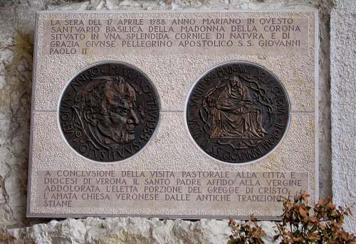 Santuario Madonna della Corona Brentino Belluno Val d'Adige Spiazzi di Ferrara di Monte Baldo