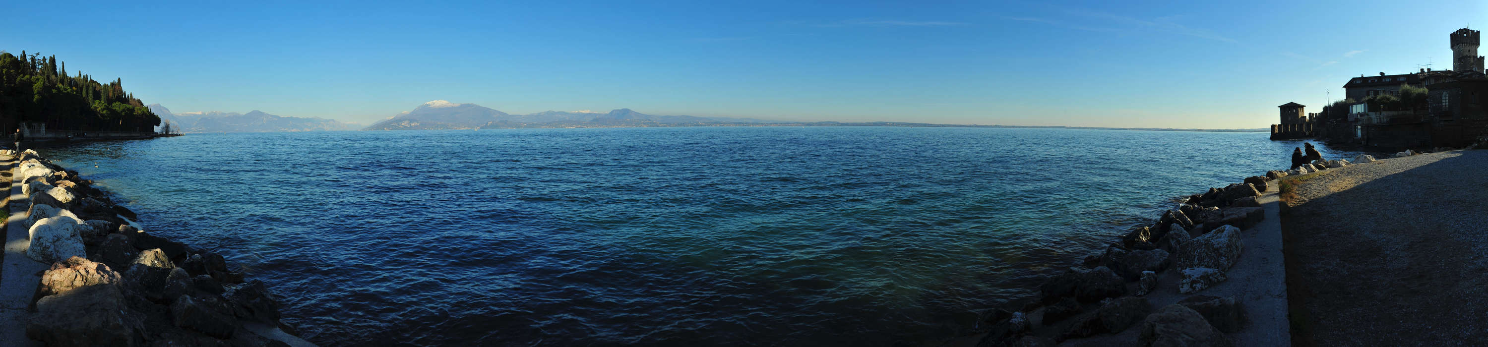 Lago di Garda panoramica da Sirmione